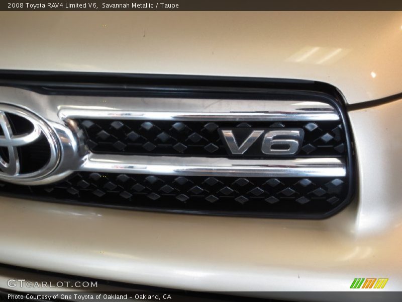 Savannah Metallic / Taupe 2008 Toyota RAV4 Limited V6