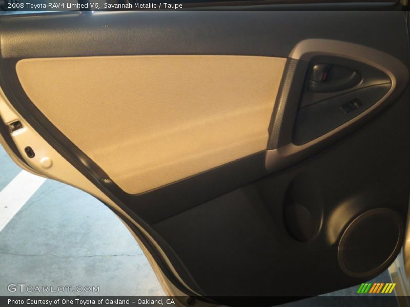Savannah Metallic / Taupe 2008 Toyota RAV4 Limited V6