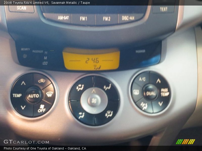 Savannah Metallic / Taupe 2008 Toyota RAV4 Limited V6