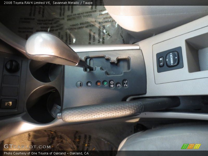 Savannah Metallic / Taupe 2008 Toyota RAV4 Limited V6