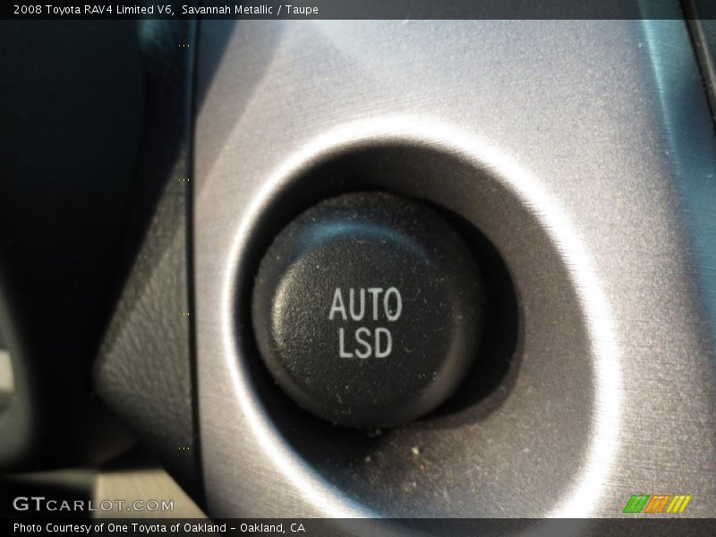 Savannah Metallic / Taupe 2008 Toyota RAV4 Limited V6