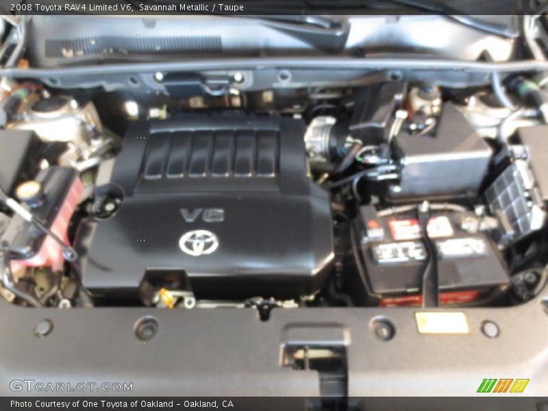 Savannah Metallic / Taupe 2008 Toyota RAV4 Limited V6