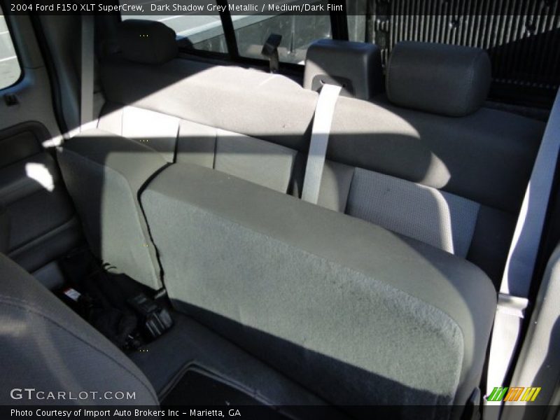 Dark Shadow Grey Metallic / Medium/Dark Flint 2004 Ford F150 XLT SuperCrew