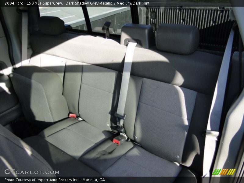 Dark Shadow Grey Metallic / Medium/Dark Flint 2004 Ford F150 XLT SuperCrew