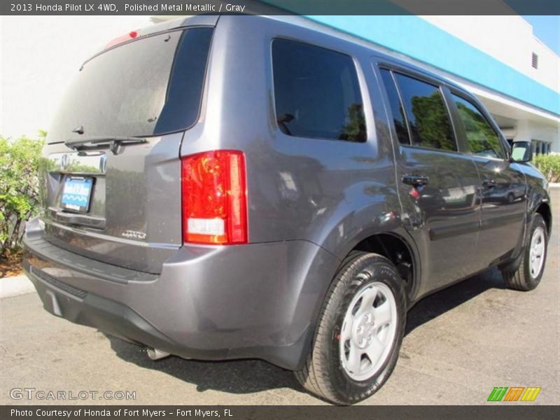 Polished Metal Metallic / Gray 2013 Honda Pilot LX 4WD