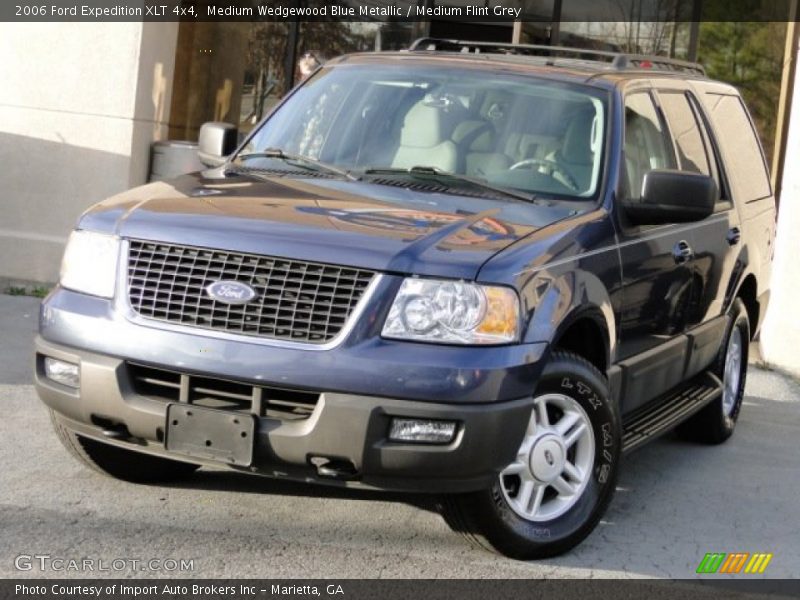 Medium Wedgewood Blue Metallic / Medium Flint Grey 2006 Ford Expedition XLT 4x4