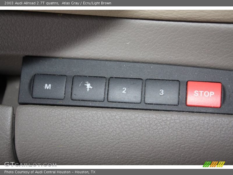 Atlas Gray / Ecru/Light Brown 2003 Audi Allroad 2.7T quattro