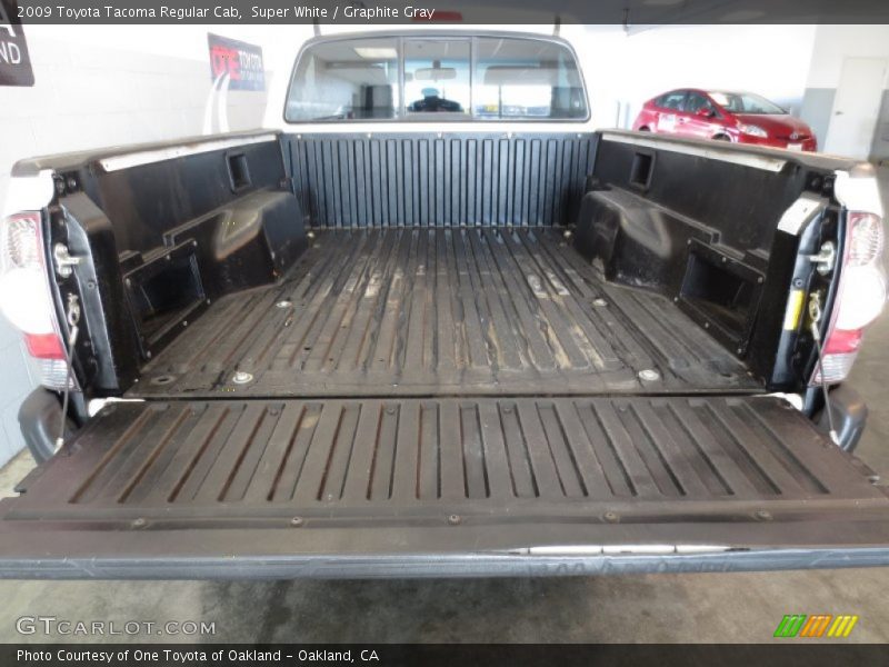 Super White / Graphite Gray 2009 Toyota Tacoma Regular Cab