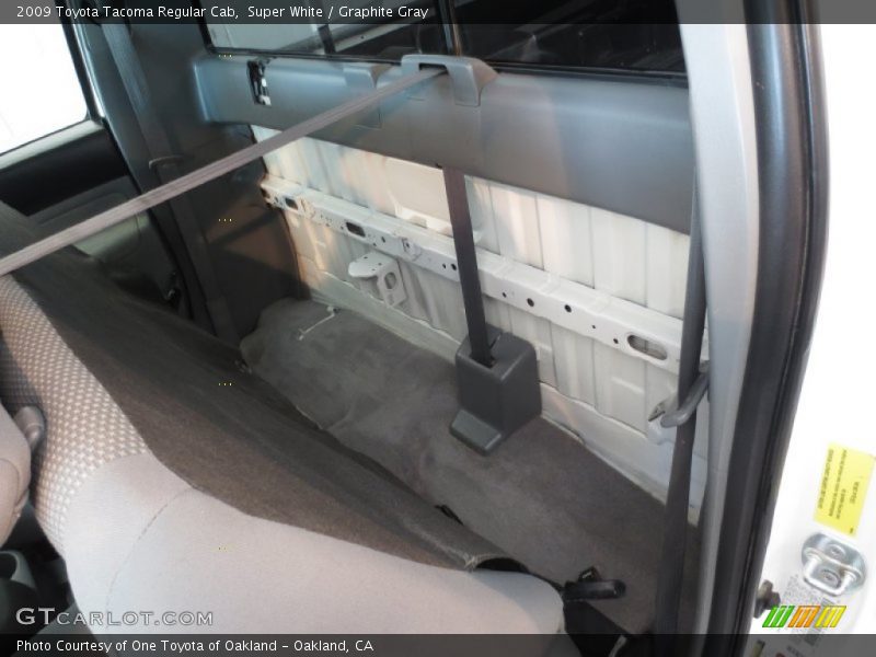 Super White / Graphite Gray 2009 Toyota Tacoma Regular Cab