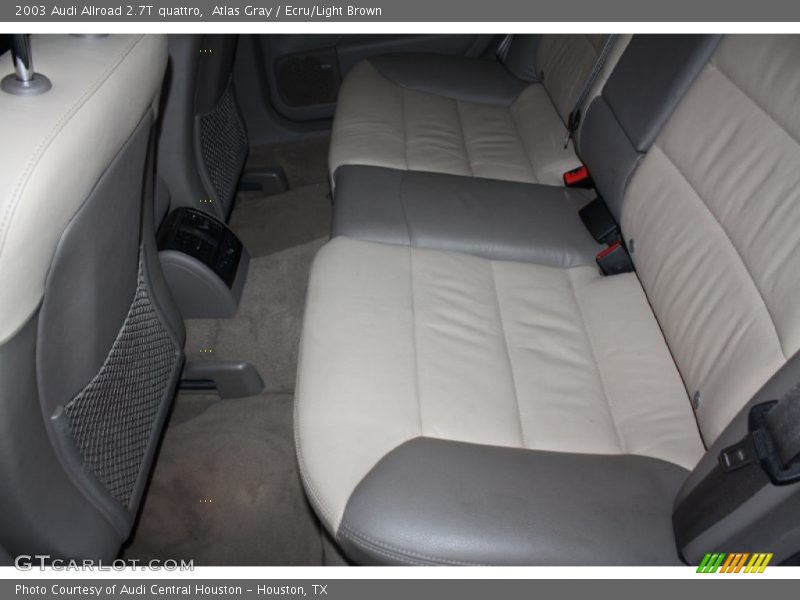 Atlas Gray / Ecru/Light Brown 2003 Audi Allroad 2.7T quattro