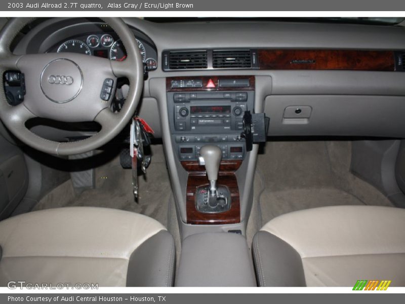 Atlas Gray / Ecru/Light Brown 2003 Audi Allroad 2.7T quattro