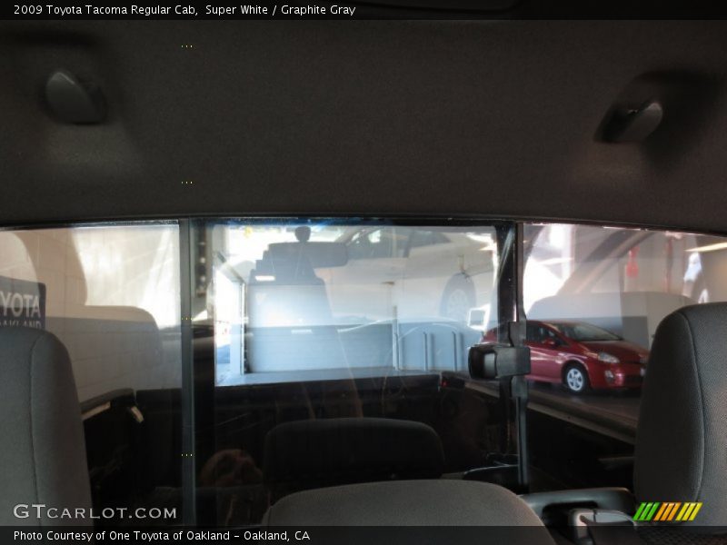 Super White / Graphite Gray 2009 Toyota Tacoma Regular Cab