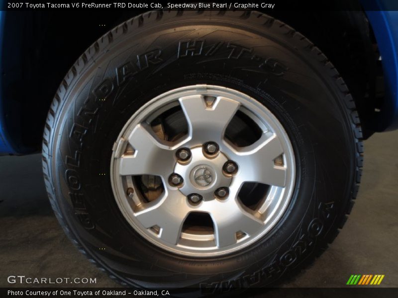 Speedway Blue Pearl / Graphite Gray 2007 Toyota Tacoma V6 PreRunner TRD Double Cab