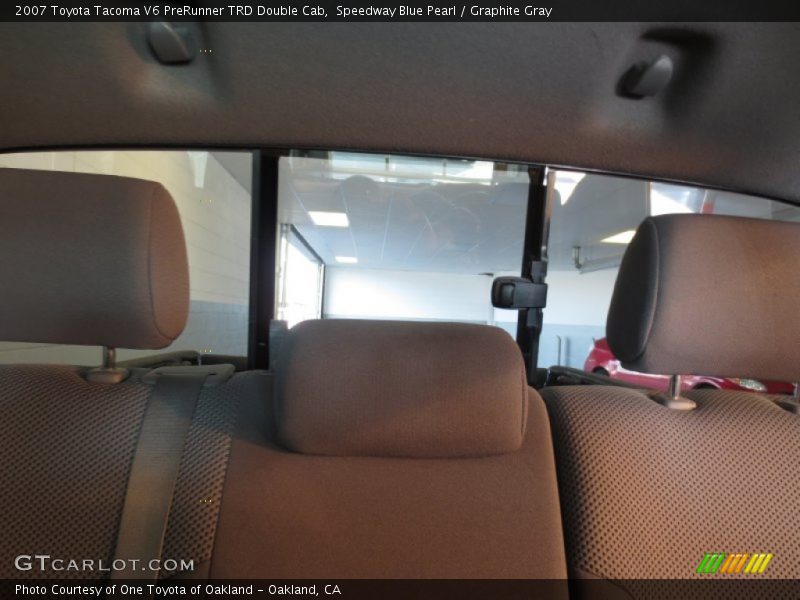 Speedway Blue Pearl / Graphite Gray 2007 Toyota Tacoma V6 PreRunner TRD Double Cab