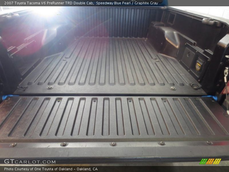 Speedway Blue Pearl / Graphite Gray 2007 Toyota Tacoma V6 PreRunner TRD Double Cab