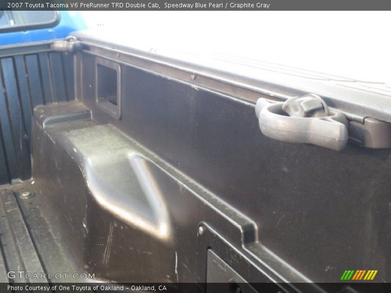 Speedway Blue Pearl / Graphite Gray 2007 Toyota Tacoma V6 PreRunner TRD Double Cab