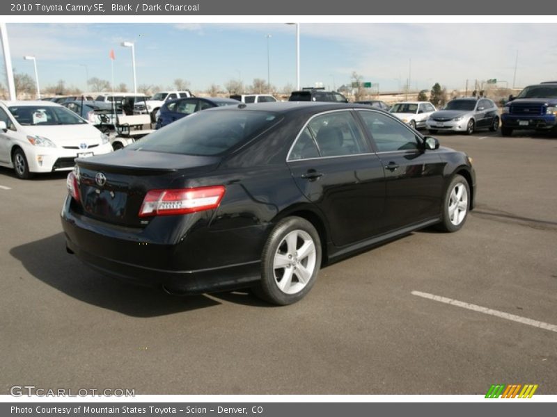 Black / Dark Charcoal 2010 Toyota Camry SE