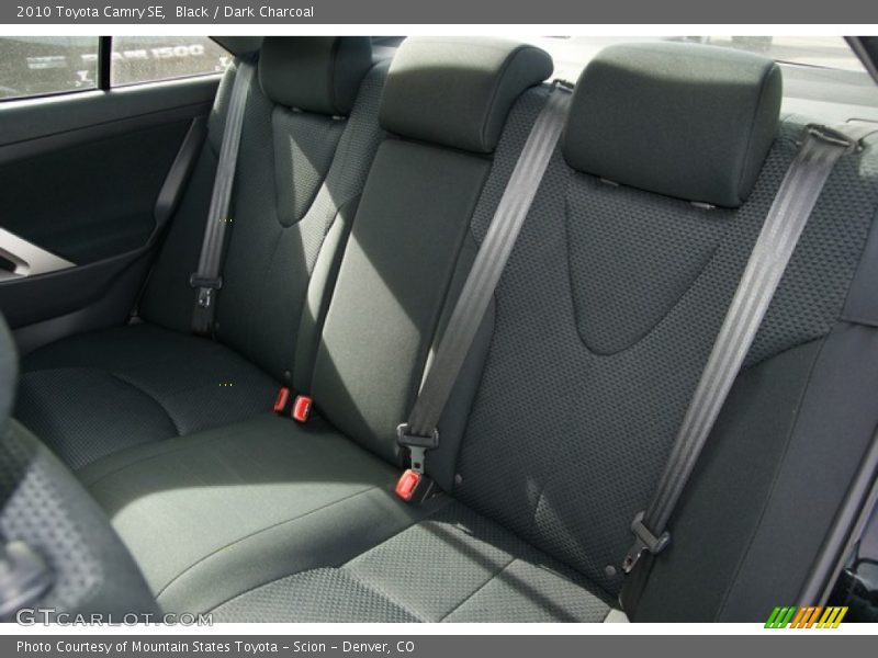 Black / Dark Charcoal 2010 Toyota Camry SE