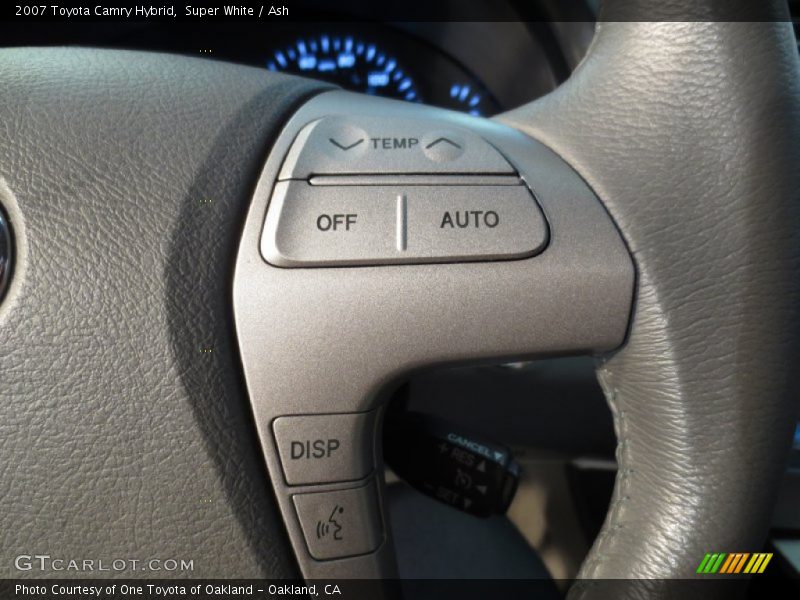 Super White / Ash 2007 Toyota Camry Hybrid