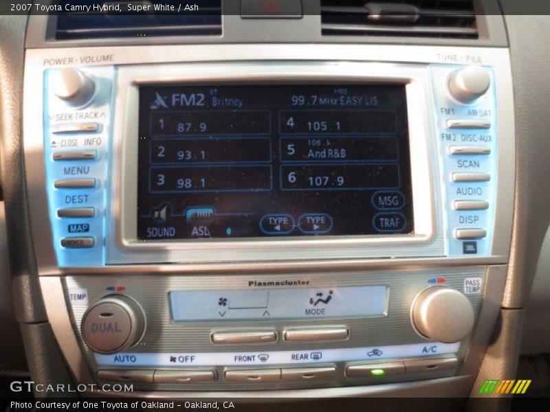 Super White / Ash 2007 Toyota Camry Hybrid