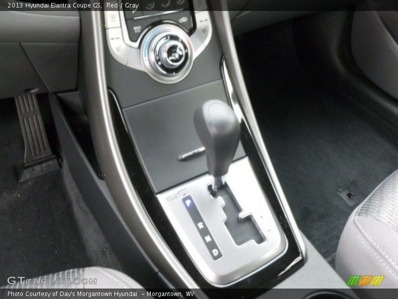 Red / Gray 2013 Hyundai Elantra Coupe GS