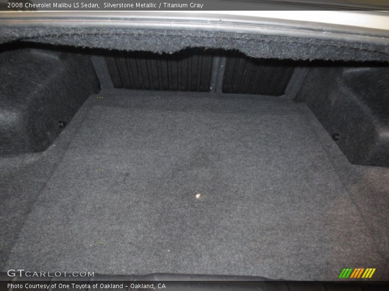 Silverstone Metallic / Titanium Gray 2008 Chevrolet Malibu LS Sedan