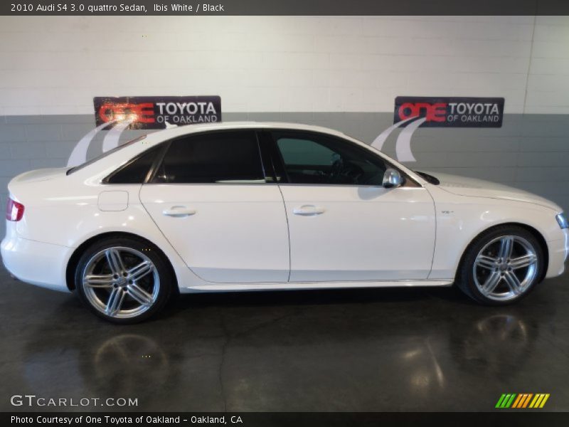 Ibis White / Black 2010 Audi S4 3.0 quattro Sedan