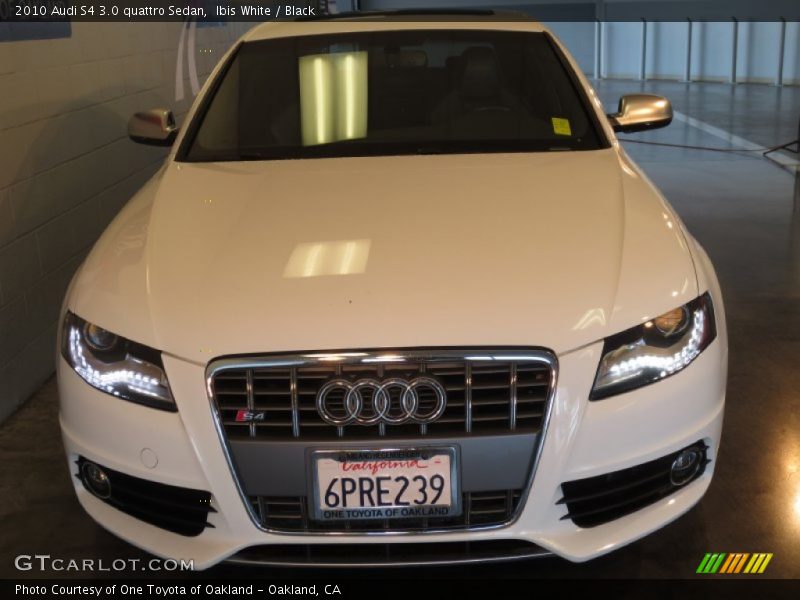 Ibis White / Black 2010 Audi S4 3.0 quattro Sedan