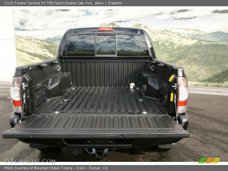 Black / Graphite 2013 Toyota Tacoma V6 TRD Sport Double Cab 4x4