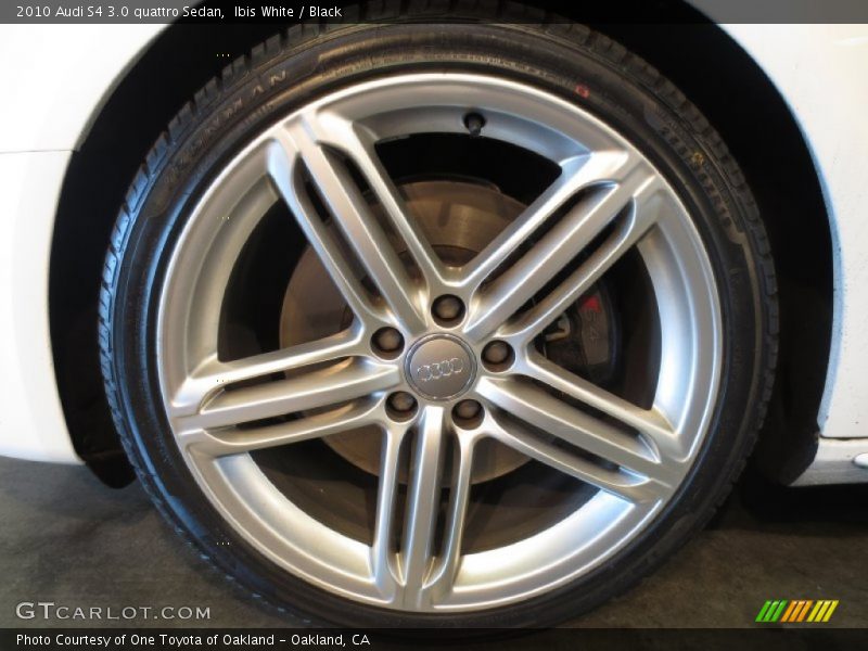 Ibis White / Black 2010 Audi S4 3.0 quattro Sedan