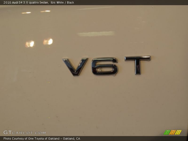 Ibis White / Black 2010 Audi S4 3.0 quattro Sedan