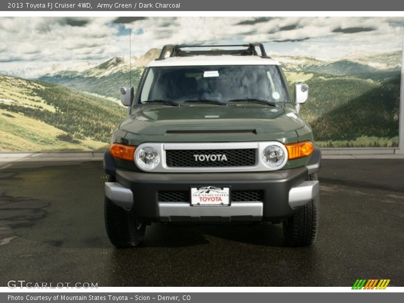 Army Green / Dark Charcoal 2013 Toyota FJ Cruiser 4WD