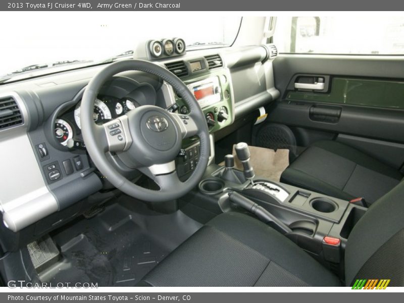 Army Green / Dark Charcoal 2013 Toyota FJ Cruiser 4WD