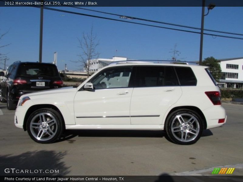 Arctic White / Black 2012 Mercedes-Benz GLK 350