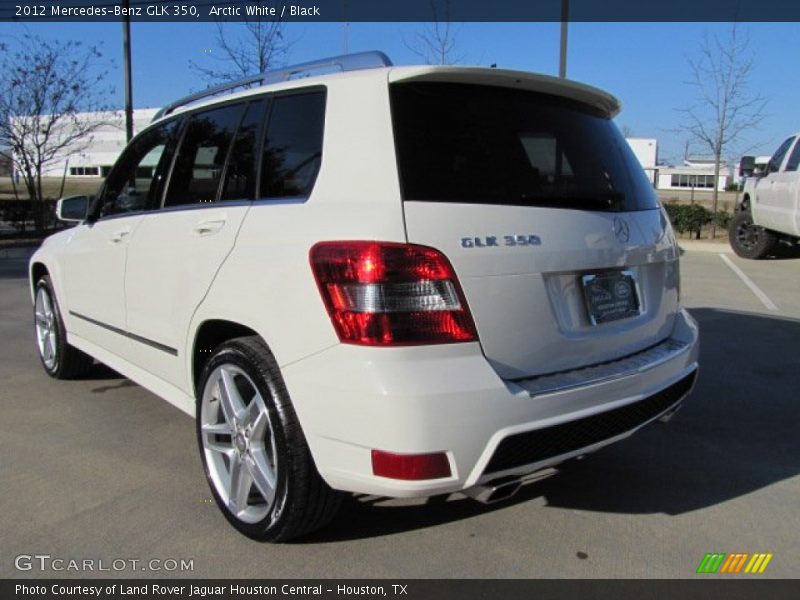 Arctic White / Black 2012 Mercedes-Benz GLK 350