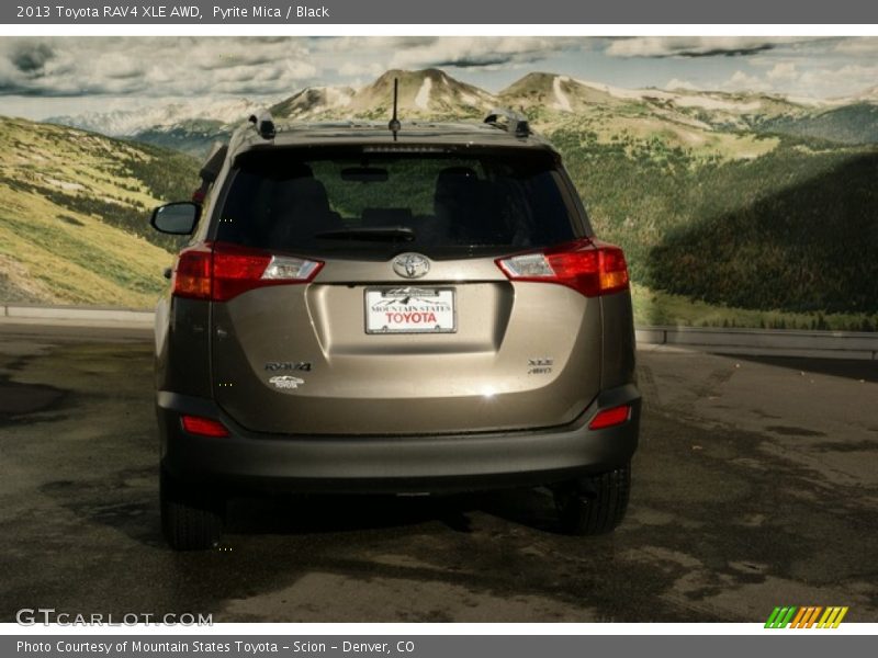 Pyrite Mica / Black 2013 Toyota RAV4 XLE AWD