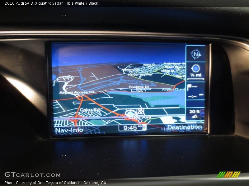 Ibis White / Black 2010 Audi S4 3.0 quattro Sedan
