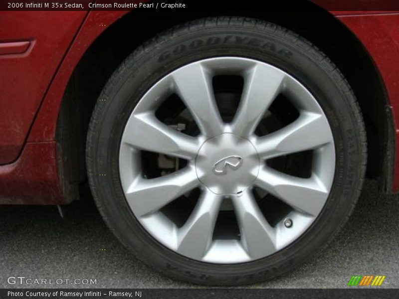Crimson Roulette Pearl / Graphite 2006 Infiniti M 35x Sedan
