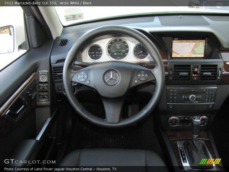 Arctic White / Black 2012 Mercedes-Benz GLK 350