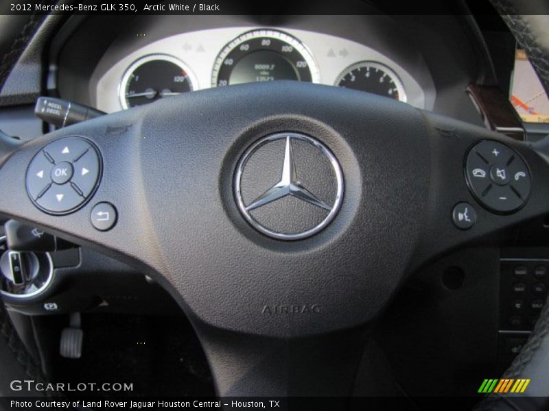 Arctic White / Black 2012 Mercedes-Benz GLK 350