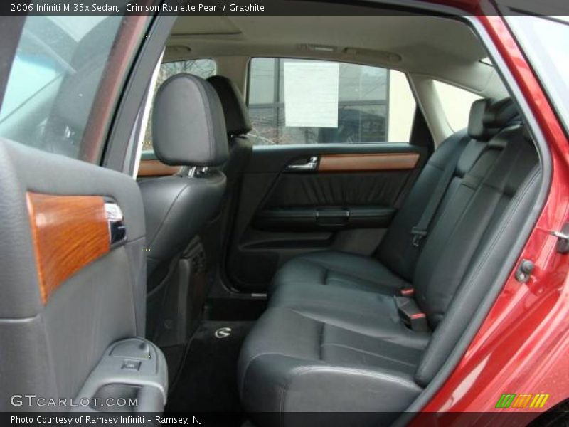 Crimson Roulette Pearl / Graphite 2006 Infiniti M 35x Sedan