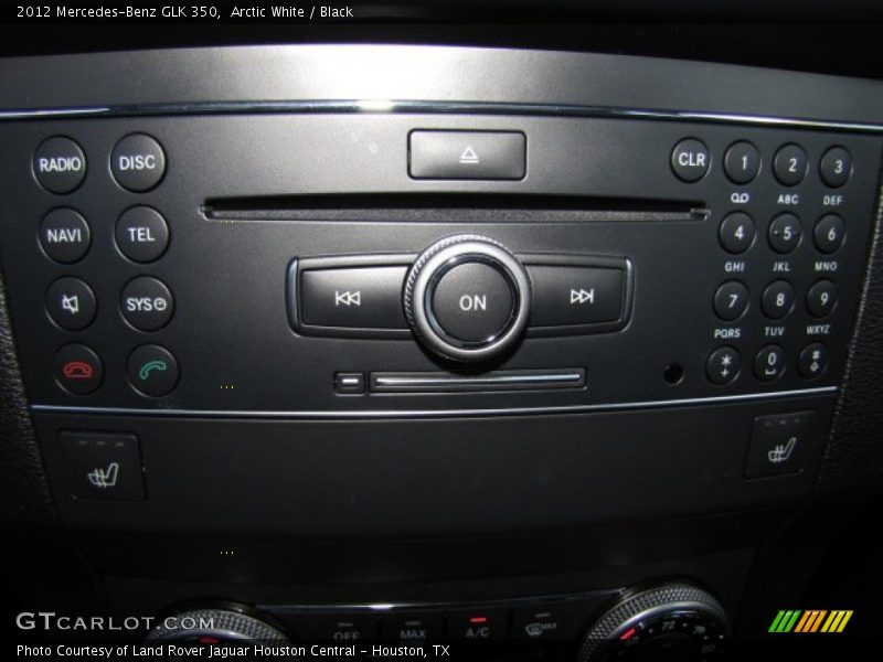 Arctic White / Black 2012 Mercedes-Benz GLK 350