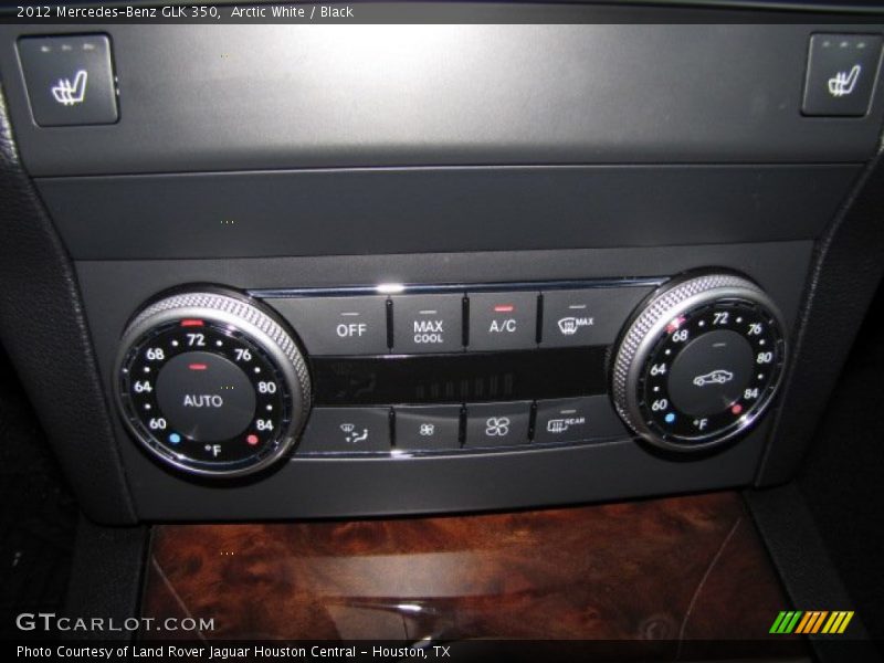 Arctic White / Black 2012 Mercedes-Benz GLK 350