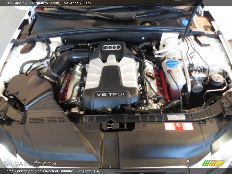 Ibis White / Black 2010 Audi S4 3.0 quattro Sedan