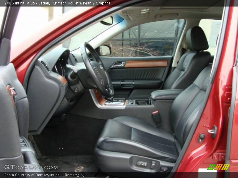 Crimson Roulette Pearl / Graphite 2006 Infiniti M 35x Sedan