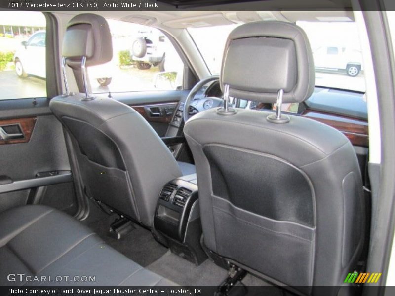Arctic White / Black 2012 Mercedes-Benz GLK 350