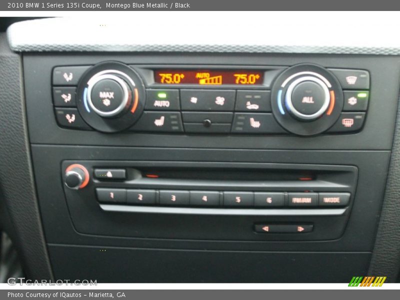 Controls of 2010 1 Series 135i Coupe