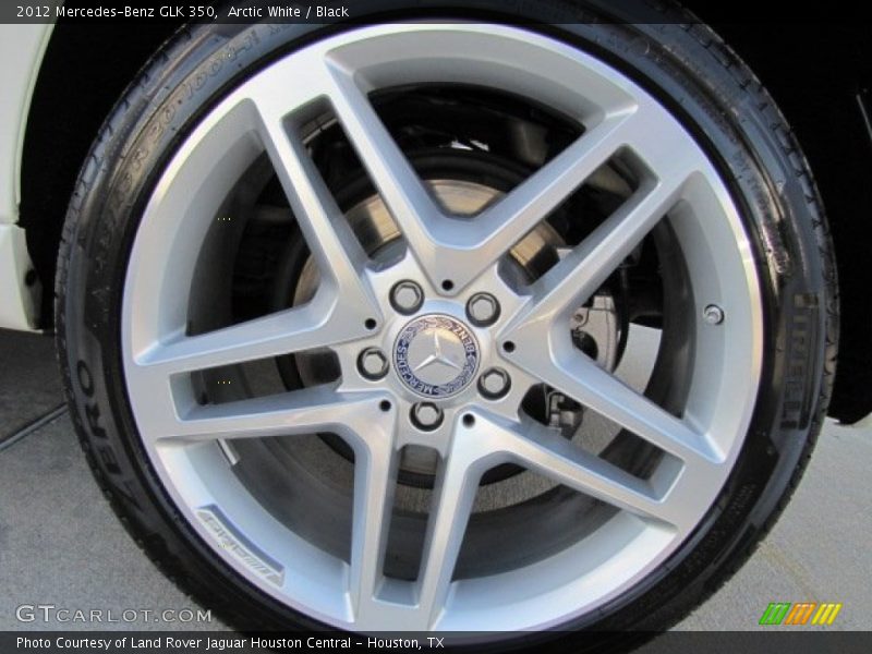 Arctic White / Black 2012 Mercedes-Benz GLK 350