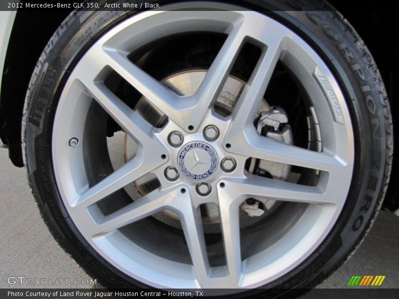 Arctic White / Black 2012 Mercedes-Benz GLK 350