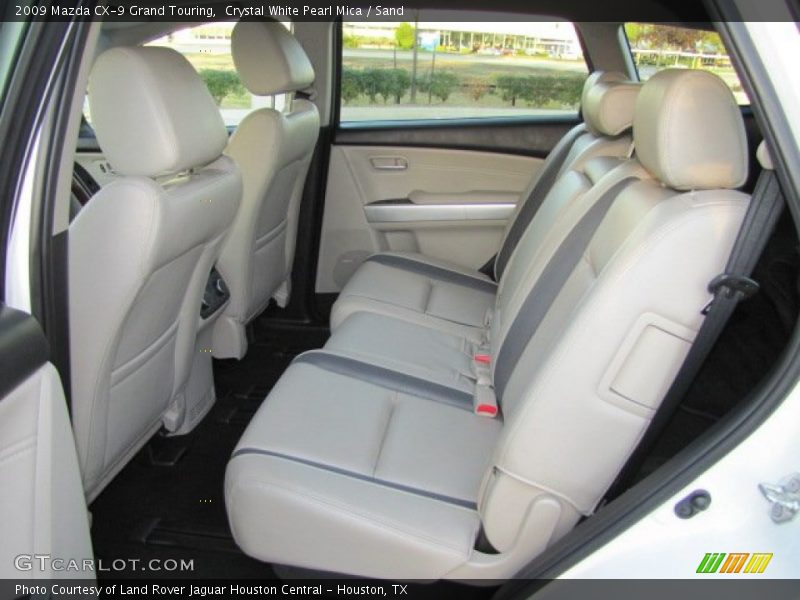 Crystal White Pearl Mica / Sand 2009 Mazda CX-9 Grand Touring